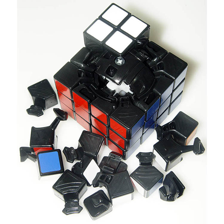 cubo 4x4x4 desmontado 