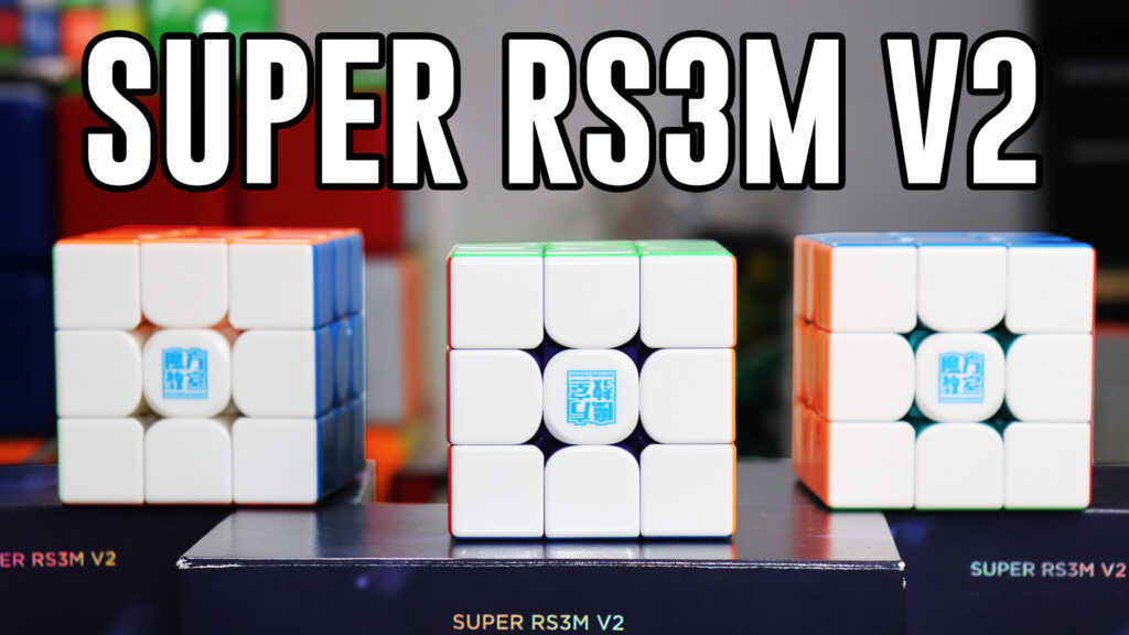 3x3x3 SUPER RS3M V2- O novo modelo IMPRESSIONOU