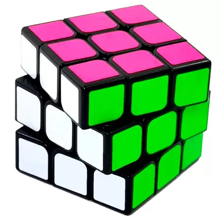 Imagem do cubo 3x3x3 resolvido