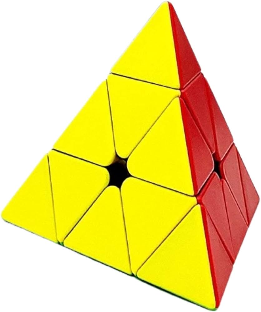 Imagem de um cubo pyraminx