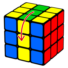 Como MONTAR o CUBO MÁGICO - PASSO 7 (Meios da última camada) 